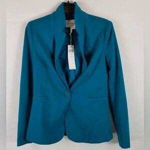 BCBGgeneration teal blazer XXS NWT
